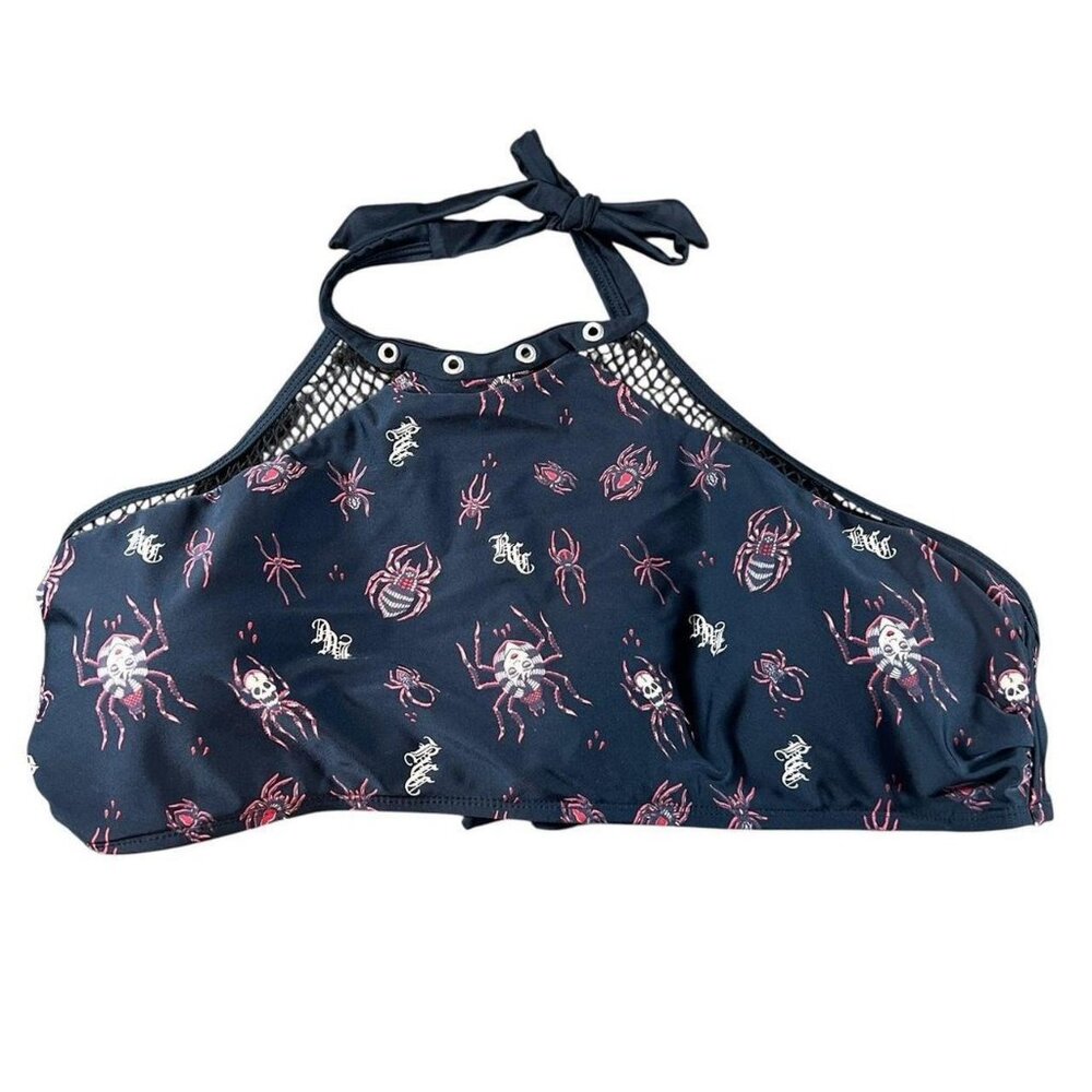 Black Craft Cult Black Widow Plus Size Bikini Top